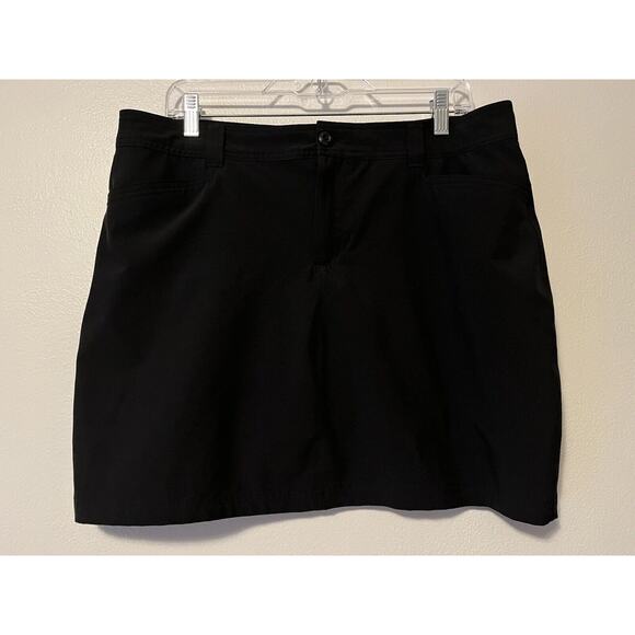 Eddie Bauer Pants - Eddie Bauer Adventurer 2.0 Skort Skirt Women’s Size 12 Black Golf Hiking
